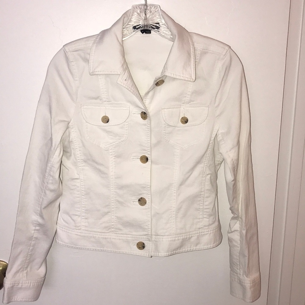 Theory denim  jacket - off white, light weight
